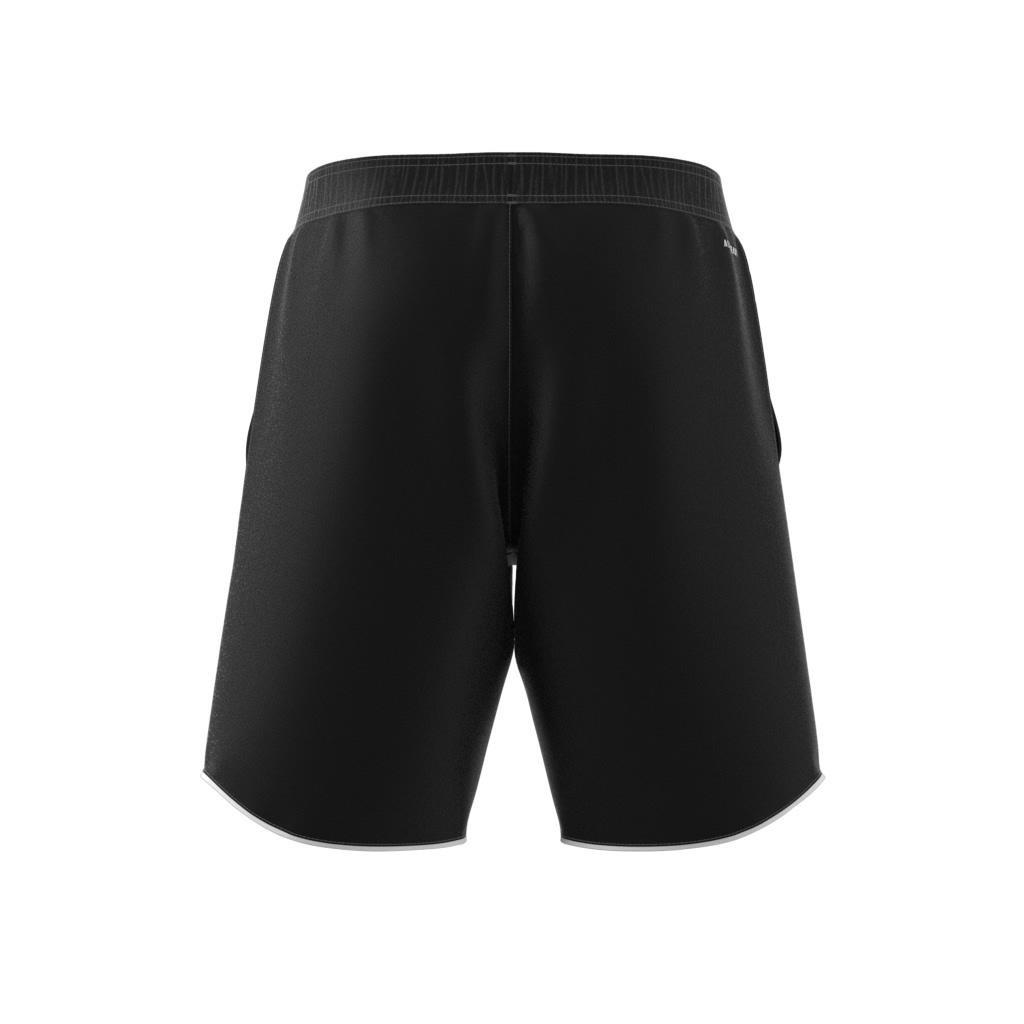 Men Club Tennis Shorts, Black, A701_ONE, large image number 7