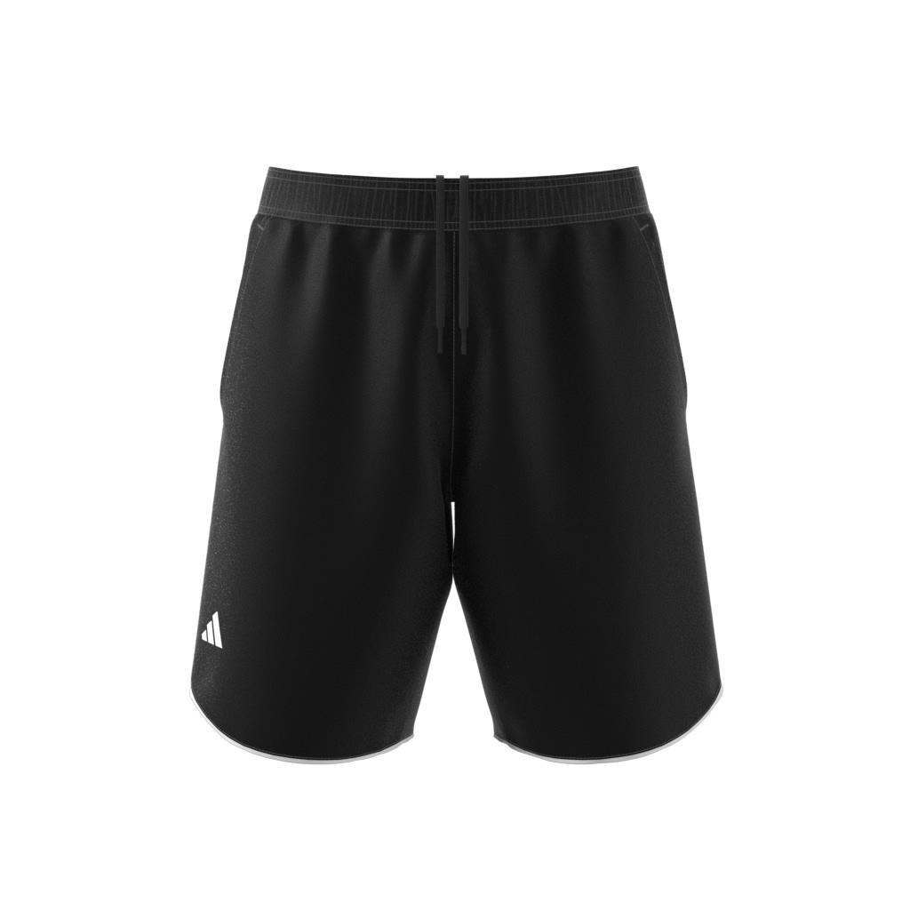 Men Club Tennis Shorts, Black, A701_ONE, large image number 12