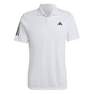 Men Club 3-Stripes Tennis Polo Shirt, White, A701_ONE, thumbnail image number 2