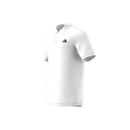 Men Club 3-Stripes Tennis Polo Shirt, White, A701_ONE, large image number 9
