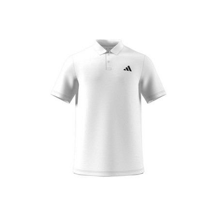Men Club Tennis Polo Shirt, White, A701_ONE, large image number 8