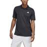 Men Club Tennis Polo Shirt, Black, A701_ONE, thumbnail image number 1