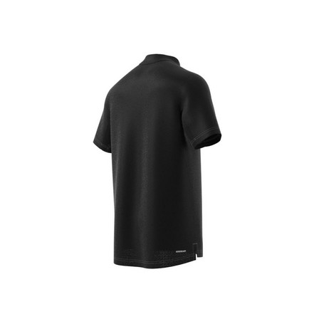 Men Club Tennis Polo Shirt, Black, A701_ONE, large image number 11