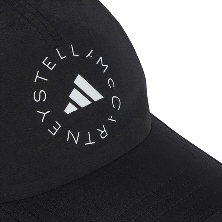 Women Adidas By Stella Mccartney Cap, Black, A701_ONE, large image number 3
