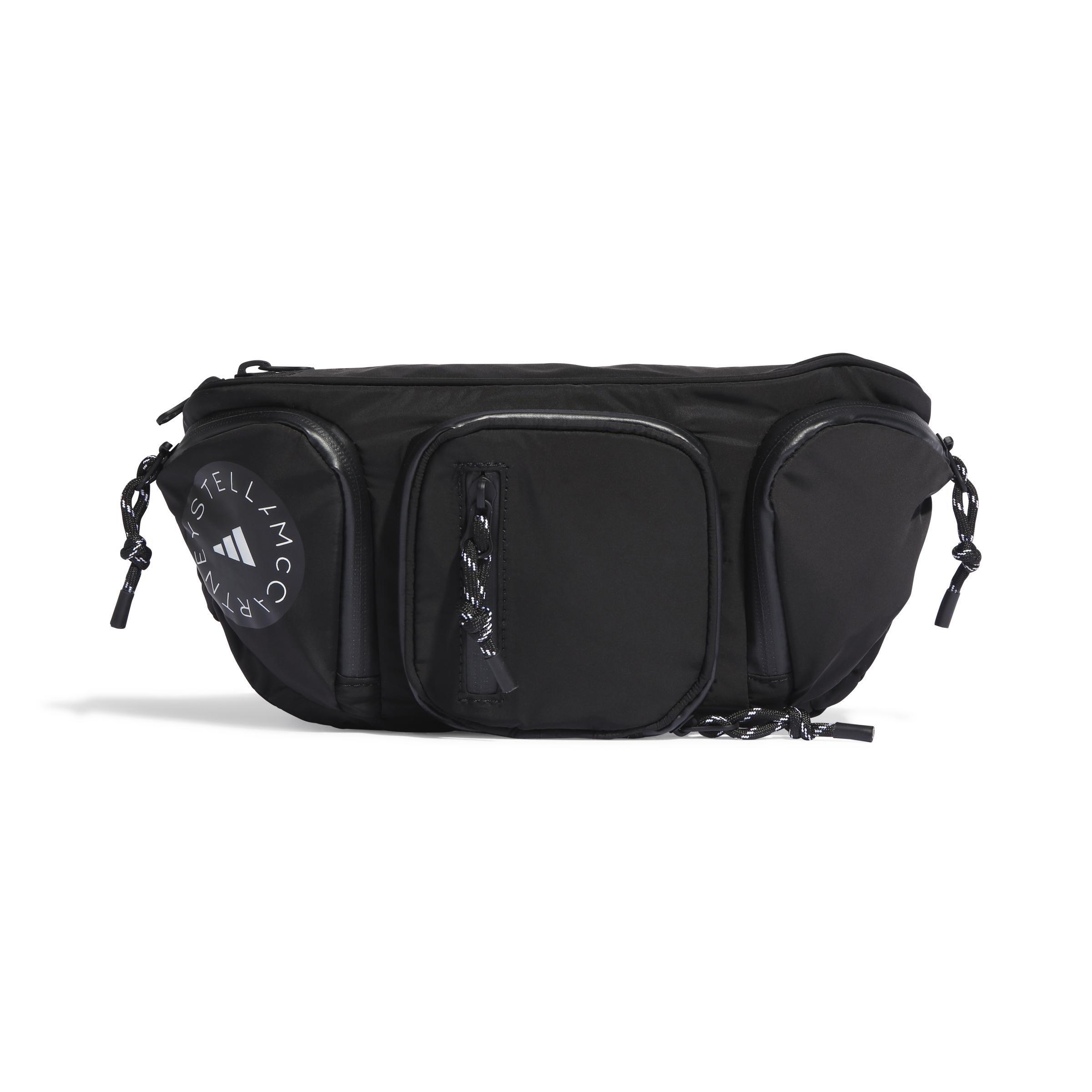 Women Adidas By Stella Mccartney Bum Bag, Black, A701_ONE, large image number 0