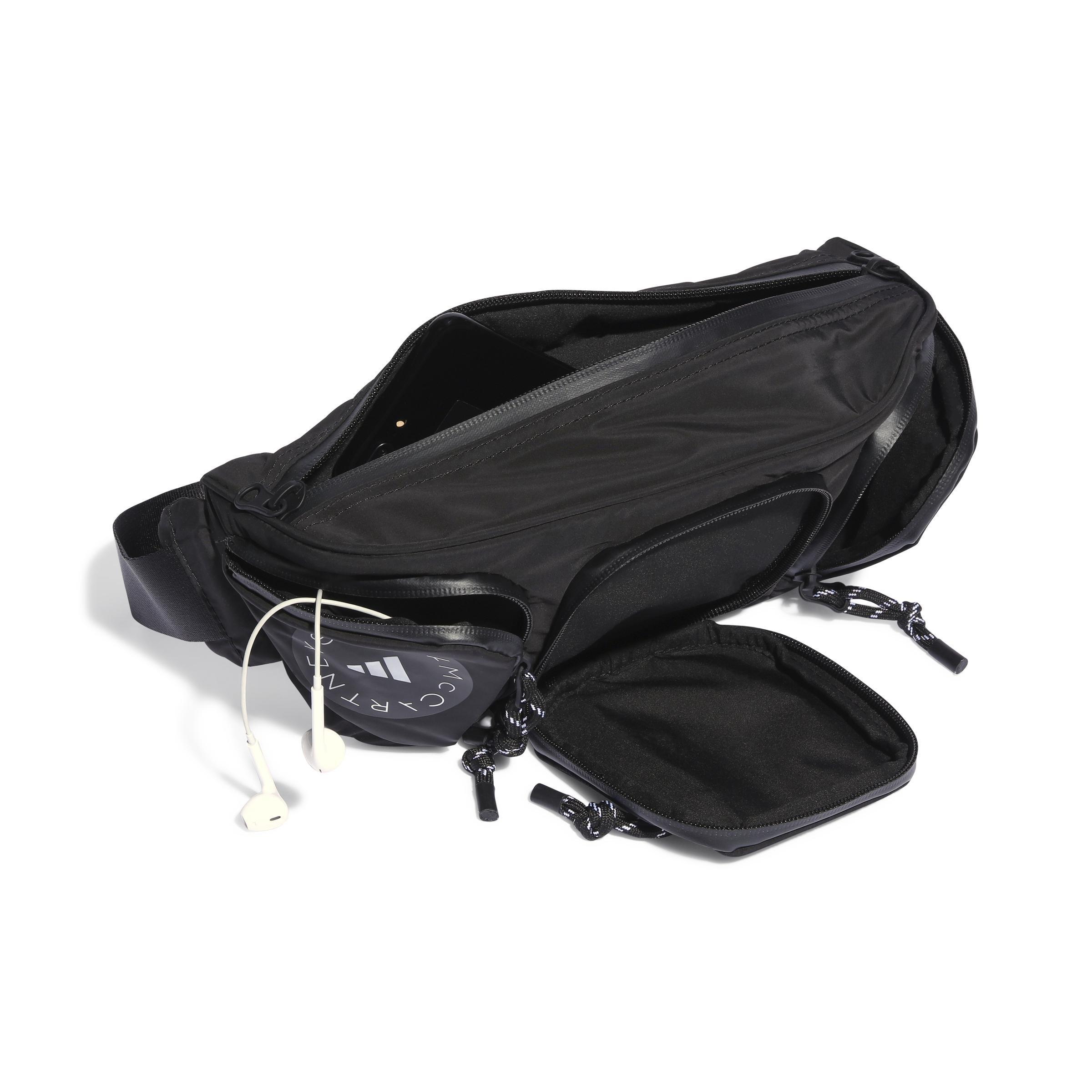 Women Adidas By Stella Mccartney Bum Bag, Black, A701_ONE, large image number 1