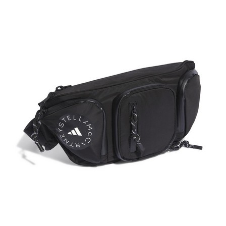 Women Adidas By Stella Mccartney Bum Bag, Black, A701_ONE, large image number 2