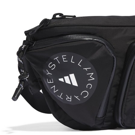 Women Adidas By Stella Mccartney Bum Bag, Black, A701_ONE, large image number 5