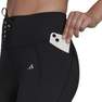 Women Running Essentials 7/8 Leggings, Black, A701_ONE, thumbnail image number 3