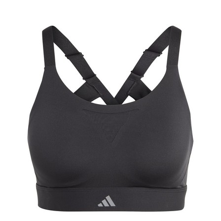 Women Tailored Impact Training High-Support Bra, Black, A701_ONE, large image number 1