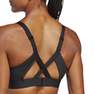 Women Tailored Impact Training High-Support Bra, Black, A701_ONE, thumbnail image number 6