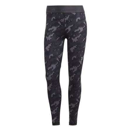 Women Techfit Camo 7/8 Leggings, Grey, A701_ONE, large image number 5
