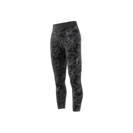 Women Techfit Camo 7/8 Leggings, Grey, A701_ONE, large image number 12