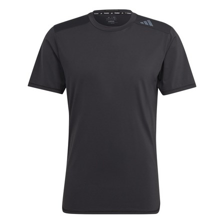 Men Designed 4 Training Cordura Workout T-Shirt, Black, A701_ONE, large image number 4