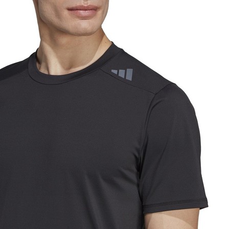 Men Designed 4 Training Cordura Workout T-Shirt, Black, A701_ONE, large image number 7