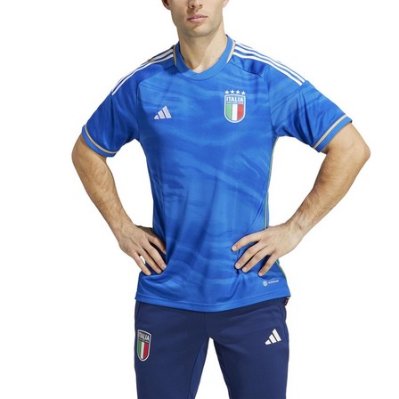 Men Italy 23 Home Jersey, Blue, A701_ONE, large image number 2
