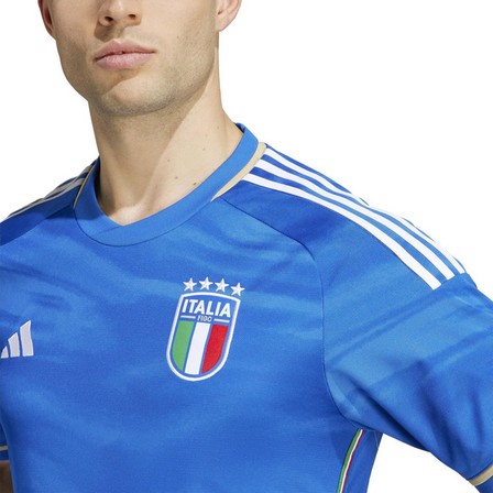 Men Italy 23 Home Jersey, Blue, A701_ONE, large image number 5