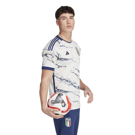 Men Italy 23 Away Jersey, White, A701_ONE, large image number 1