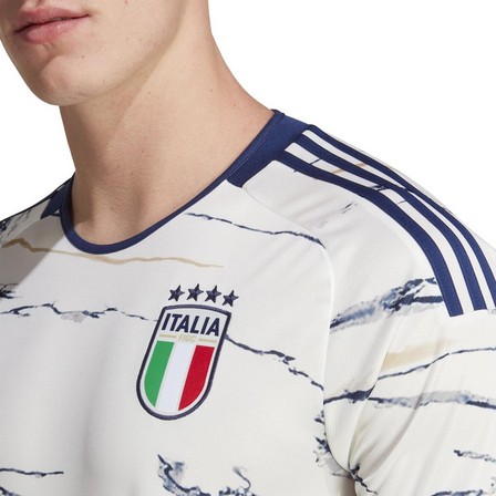 Men Italy 23 Away Jersey, White, A701_ONE, large image number 4