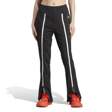 Women Adidas By Stella Mccartney Truecasuals Sportswear Tracksuit Bottoms, Black, A701_ONE, large image number 9