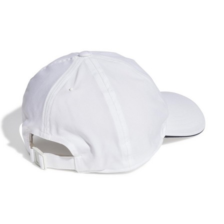 Unisex Aeroready Training Running Baseball Cap, White, A701_ONE, large image number 1