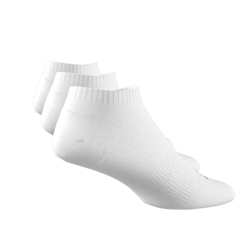 Cushioned Low-Cut Socks - 3 Pairs, White, A701_ONE, large image number 6