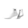 Unisex Cushioned Sportswear Ankle Socks, White, A701_ONE, thumbnail image number 4