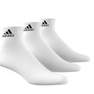 Unisex Cushioned Sportswear Ankle Socks 3 Pairs, White, A701_ONE, thumbnail image number 8