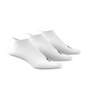 Unisex Thin And Light No-Show Socks 3 Pairs, White, A701_ONE, thumbnail image number 3