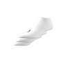 Unisex Thin And Light No-Show Socks 3 Pairs, White, A701_ONE, thumbnail image number 6