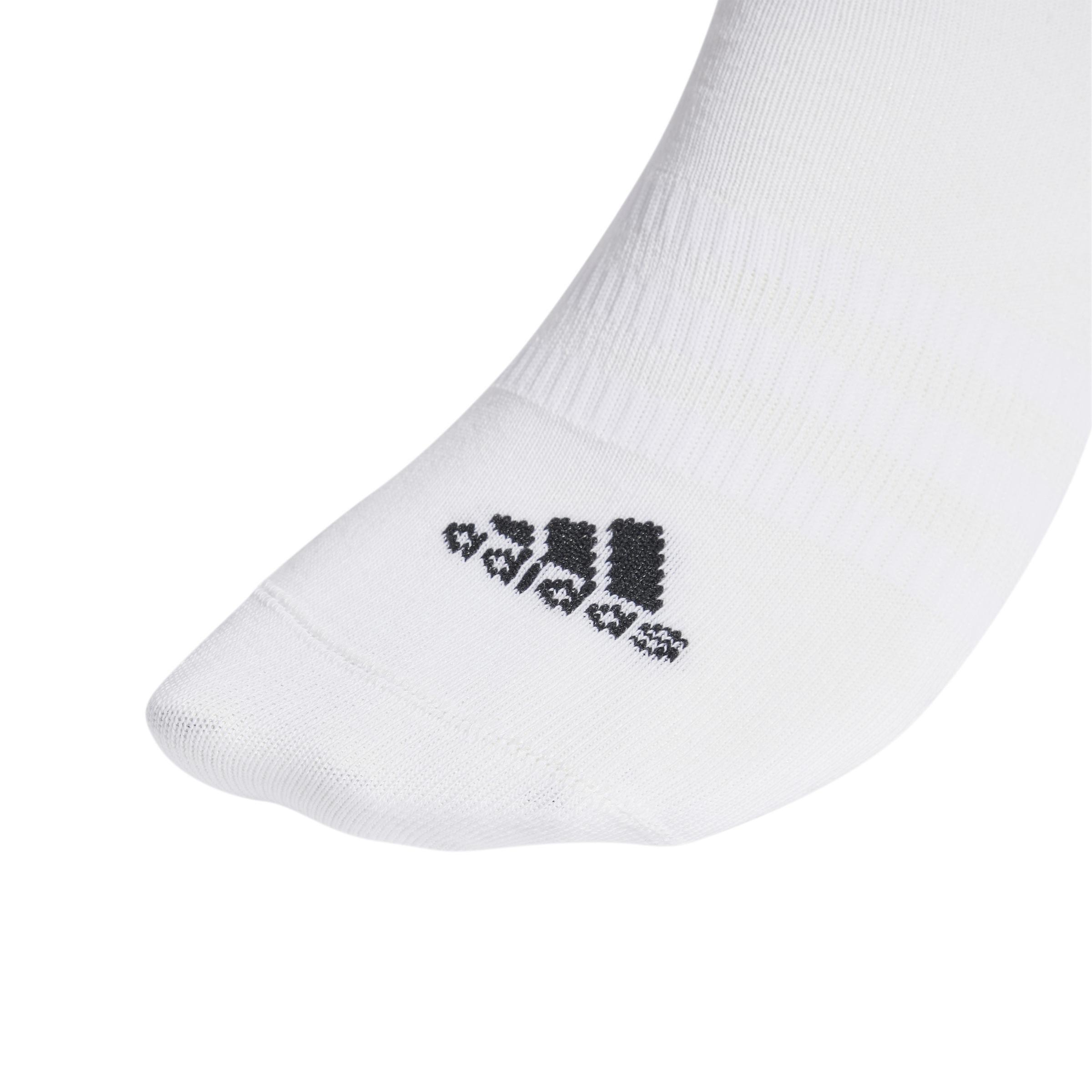 Unisex Thin and Light Sportswear Low-Cut Socks 3 Pairs, White, , large image number 1