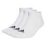 Unisex Thin And Light Sportswear Low-Cut Socks 3 Pairs, White, A701_ONE, thumbnail image number 2