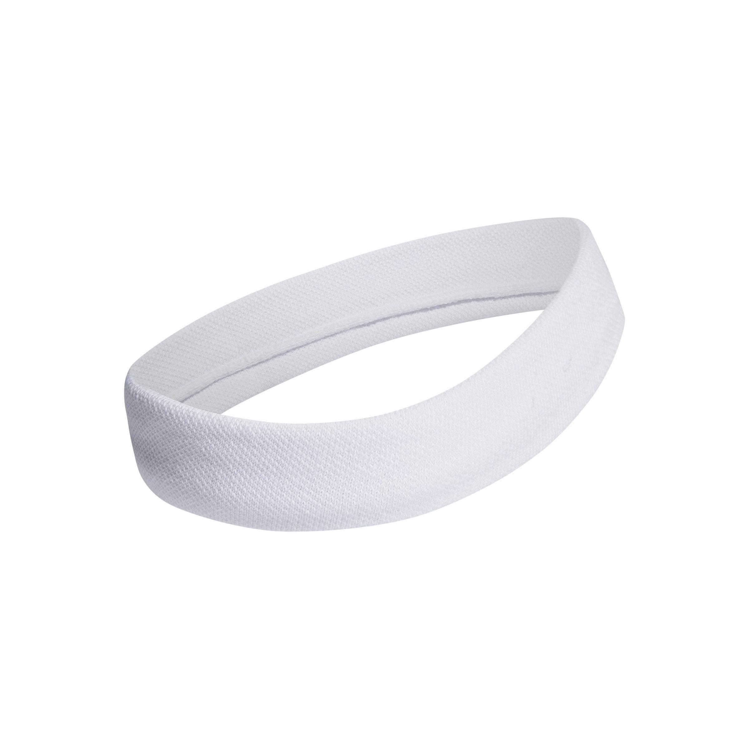 Men Tennis Headband, White, A701_ONE, large image number 1