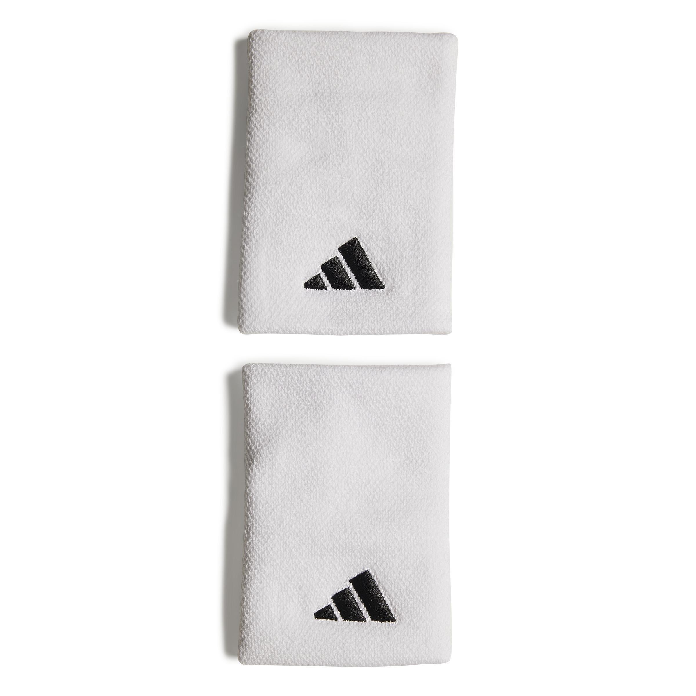 Unisex Tennis Wristband Large, White, A701_ONE, large image number 0