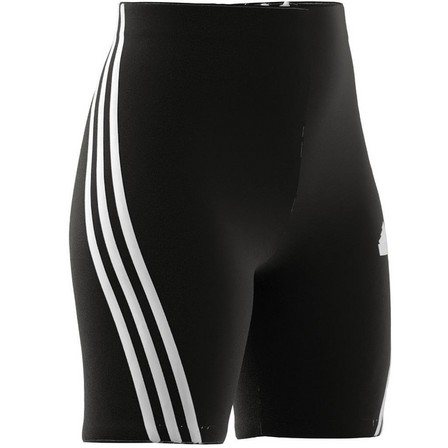 Women Future Icons 3-Stripes Bike Shorts, Black, A701_ONE, large image number 9
