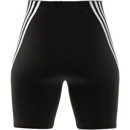 Women Future Icons 3-Stripes Bike Shorts, Black, A701_ONE, large image number 12