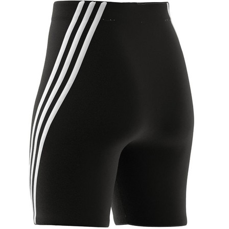 Women Future Icons 3-Stripes Bike Shorts, Black, A701_ONE, large image number 13