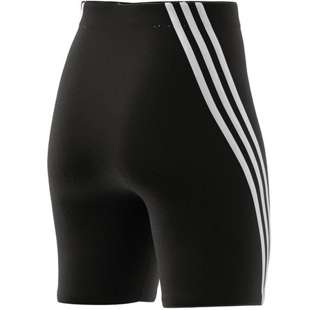 Women Future Icons 3-Stripes Bike Shorts, Black, A701_ONE, large image number 14