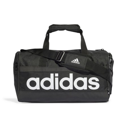 Unisex Essentials Linear Duffel Bag Extra Small, Black, A701_ONE, large image number 2