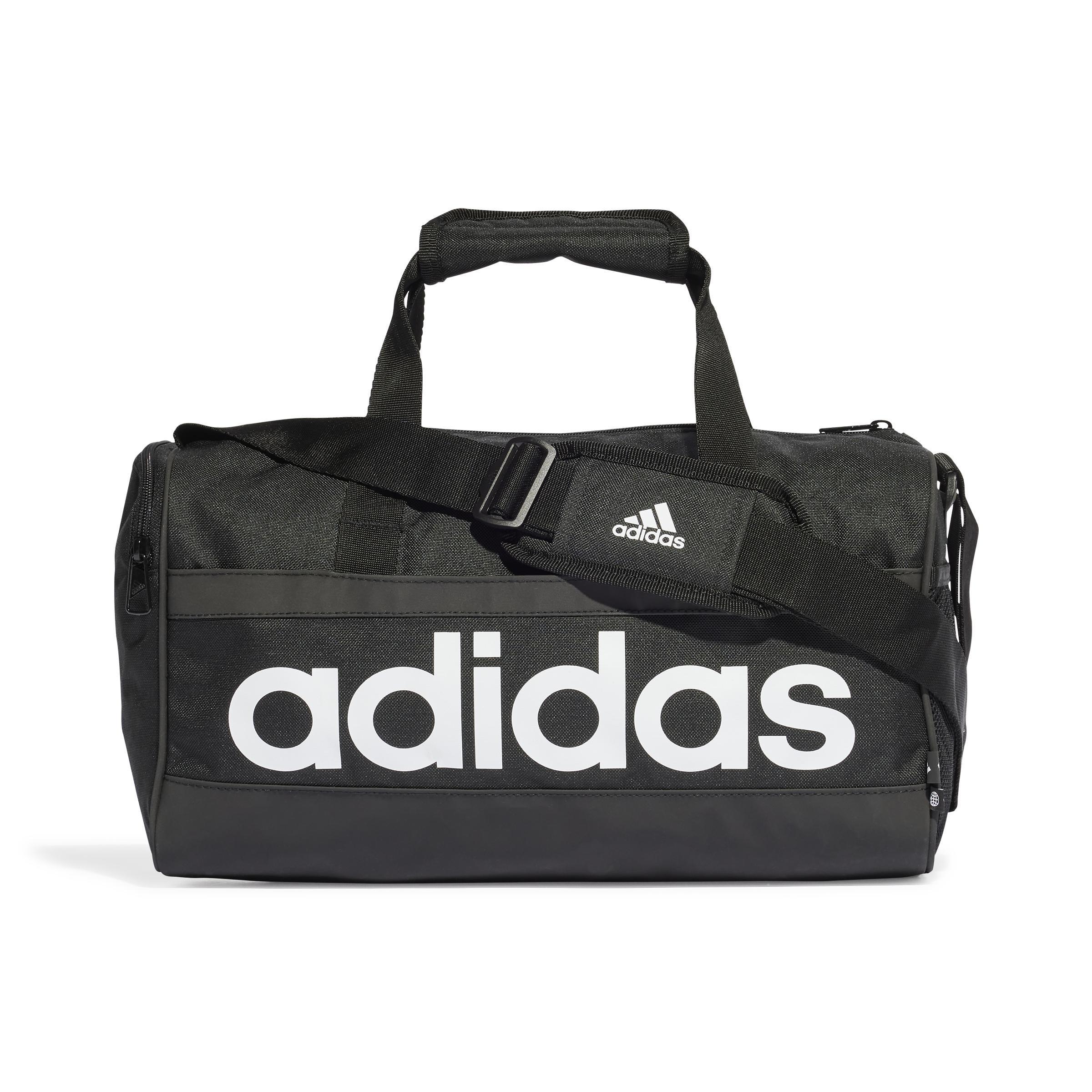 Unisex Essentials Linear Duffel Bag Extra Small, Black, , large image number 2
