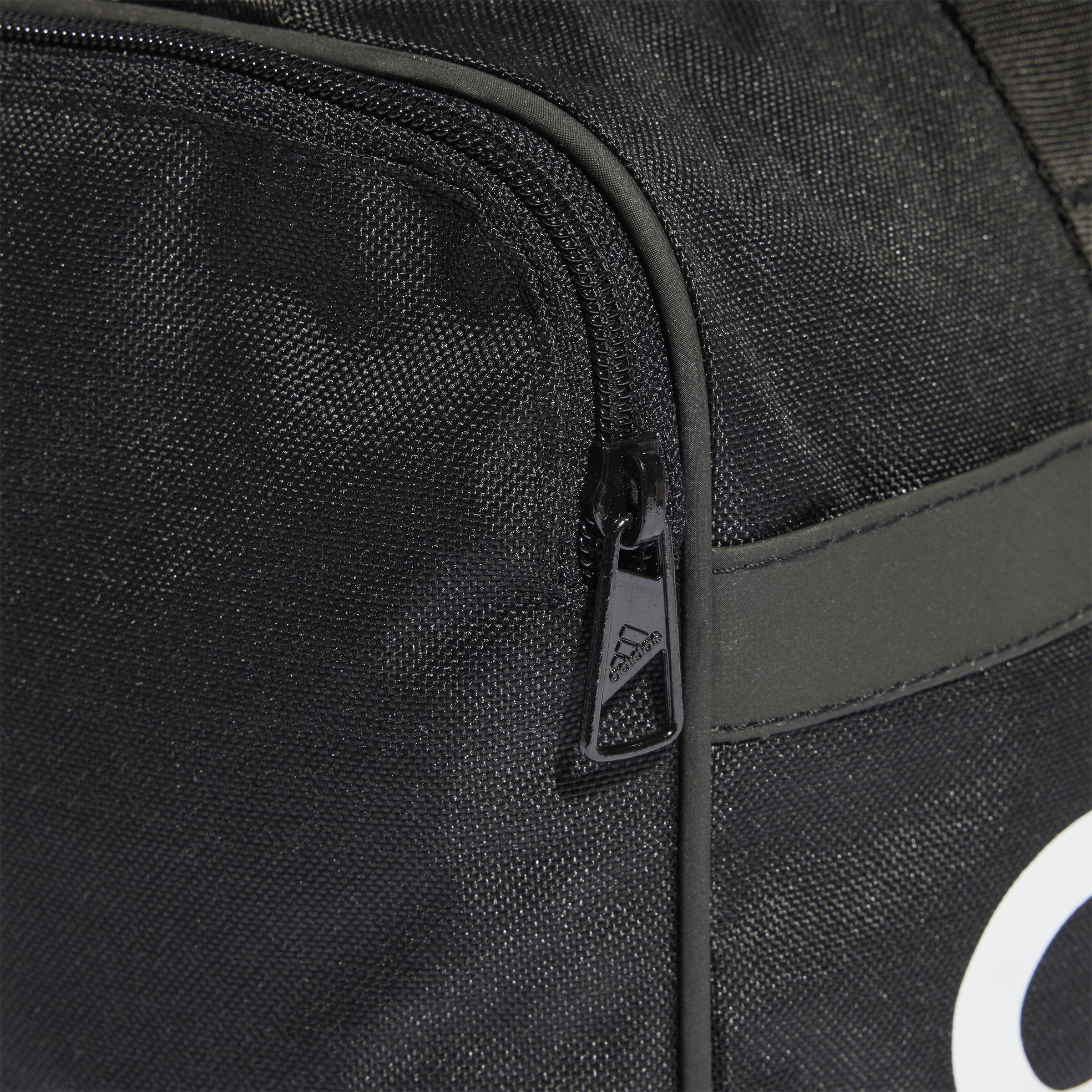 Unisex Essentials Linear Duffel Bag Extra Small, Black, , large image number 4