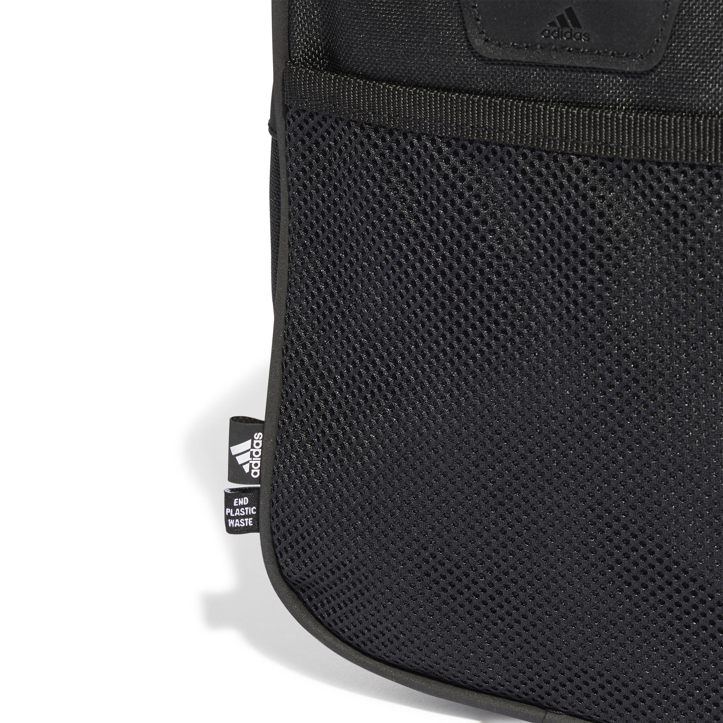 Unisex Essentials Linear Duffel Bag Extra Small, Black, , large image number 5