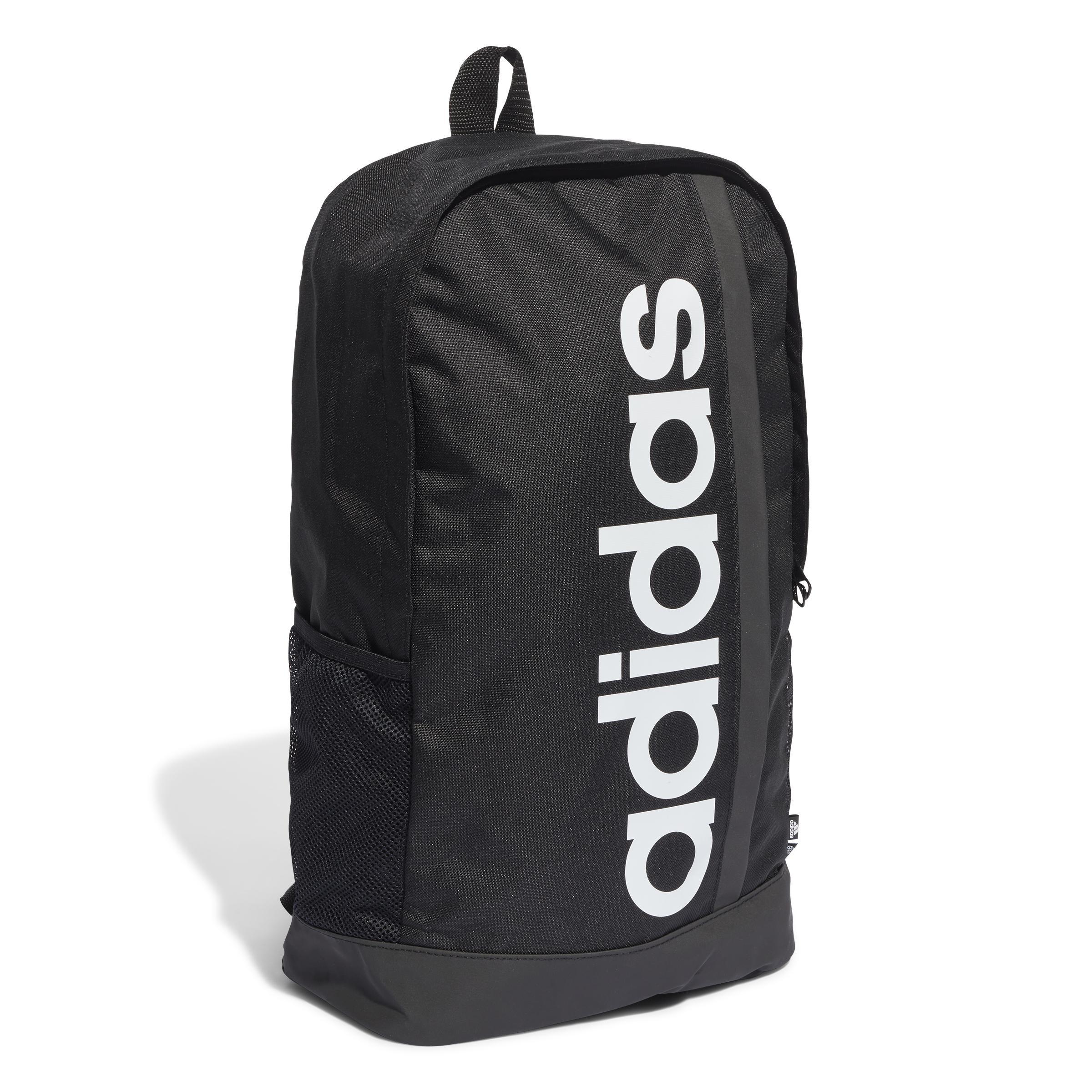 adidas - Unisex Essentials Linear Backpack, Black