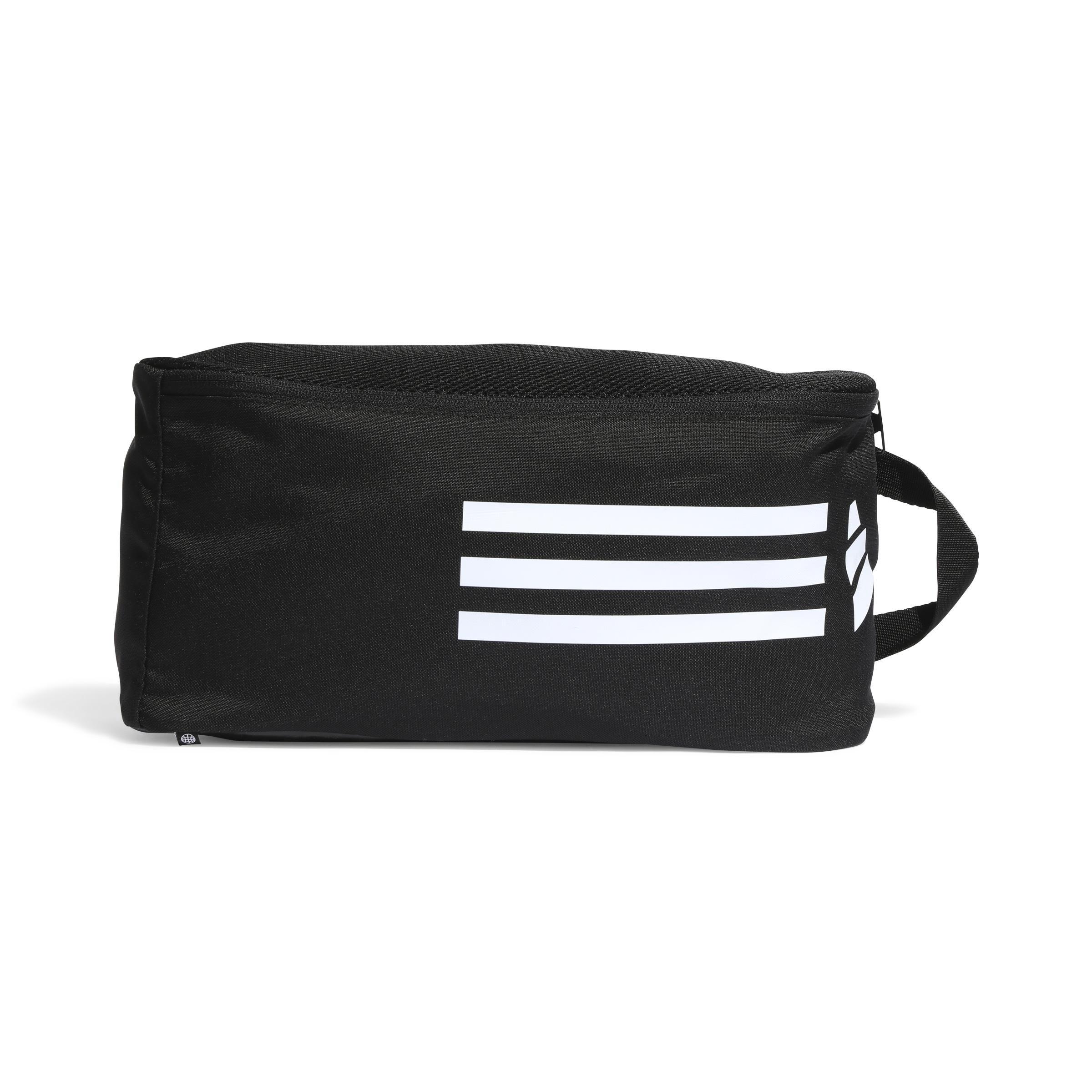 Unisex Essentials Training Shoe Bag, Black, A701_ONE, large image number 2