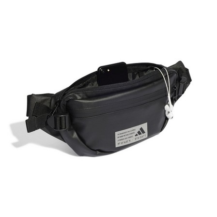 Unisex 4Athlts Id Waist Bag, Black, A701_ONE, large image number 2