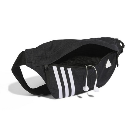 Unisex Back To School Waist Bag, Black, A701_ONE, large image number 2