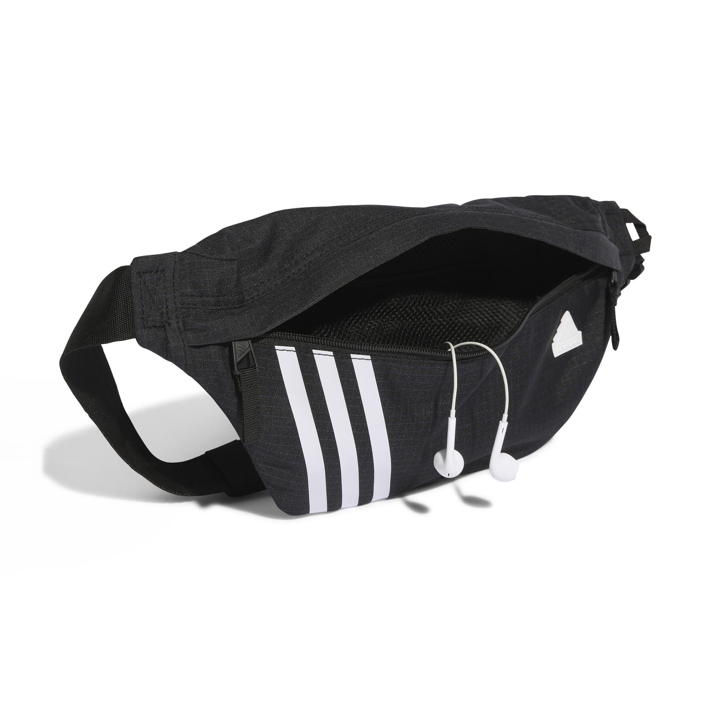 Unisex Back To School Waist Bag, Black, , large image number 2