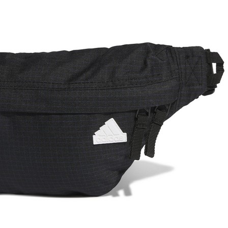 Unisex Back To School Waist Bag, Black, A701_ONE, large image number 4