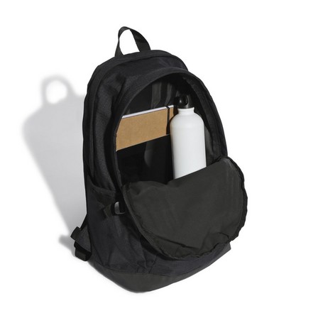 Unisex Back To School Backpack, Black, A701_ONE, large image number 2