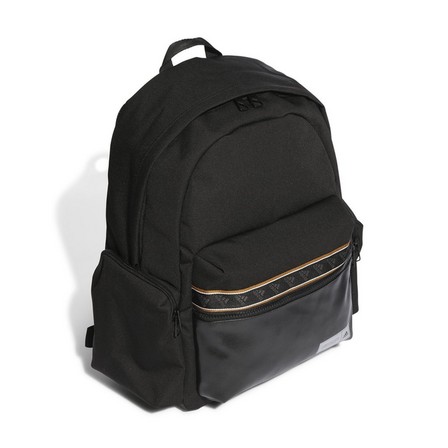 Unisex Back To School Classic Backpack, Black, A701_ONE, large image number 2